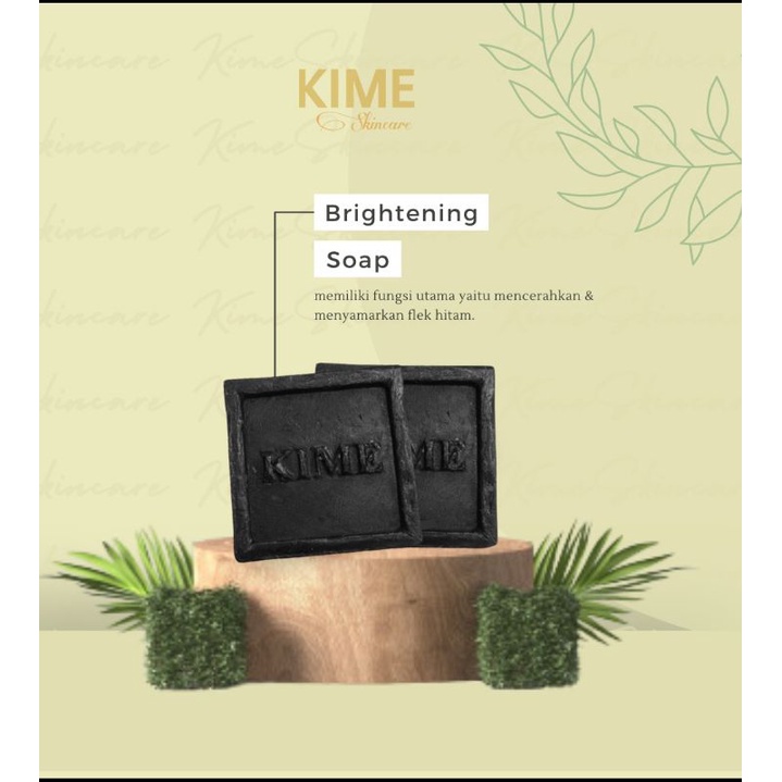 Kime Skincare Luminizing Jeju Brightening Soap