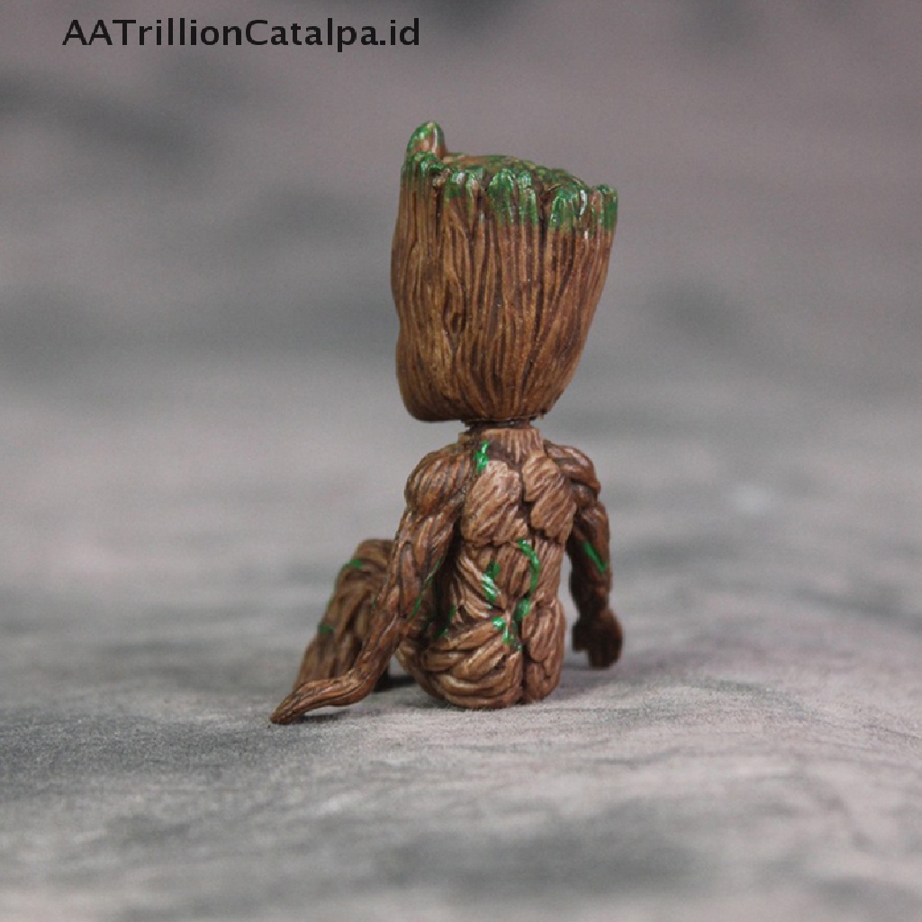 Aatrillioncatalpa Groot Action Figure Karakter Guardian Of The Galaxy Ukuran 6CM