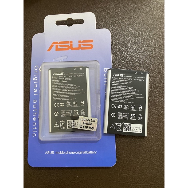 Asus zenfone selfie .  Original Baterai Batre Batrai Batere Batery Batrei