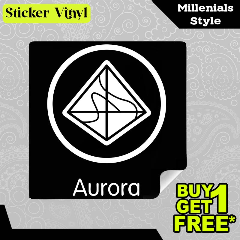 

Stiker Sticker AOA Aurora Crypto Token Bisnis Uang Digital Desain Keren dan Kekinian Aesthetic Bahan Vinyl Satuan Anti Air