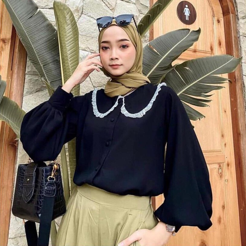 ANNA TOP BLOUSE RENDA // KENAMI BLOUSE KRAH RENDA