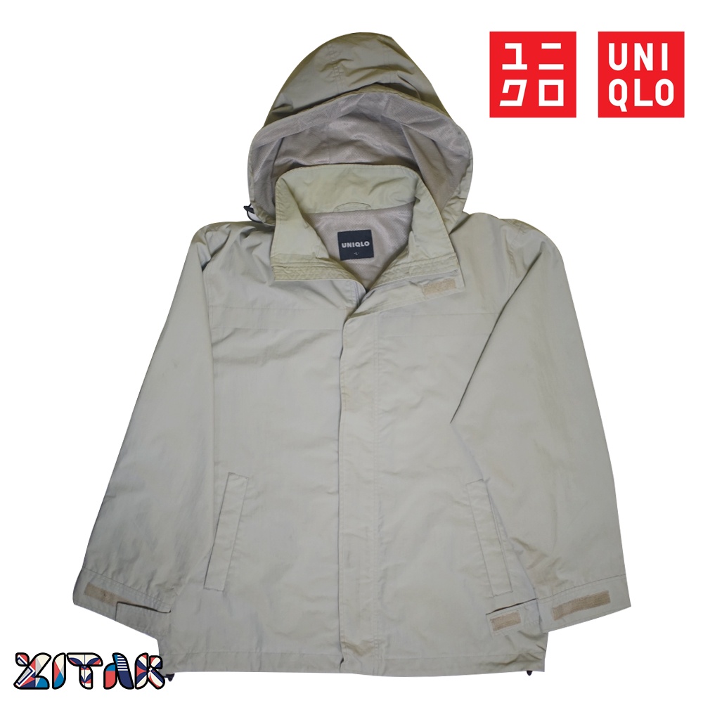 JAKET UNIQLO ORIGINAL | PRELOVED THIFT | SECOND STUFF | JAKET PRIA