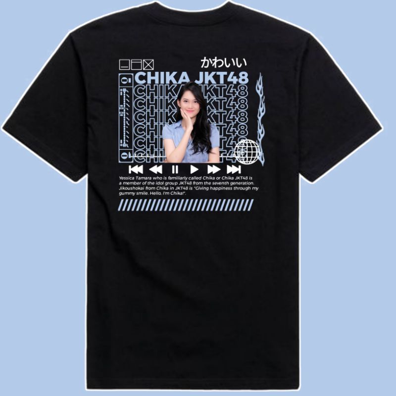 KAOS CHIKA JKT48/ T-SHIRT JKT48