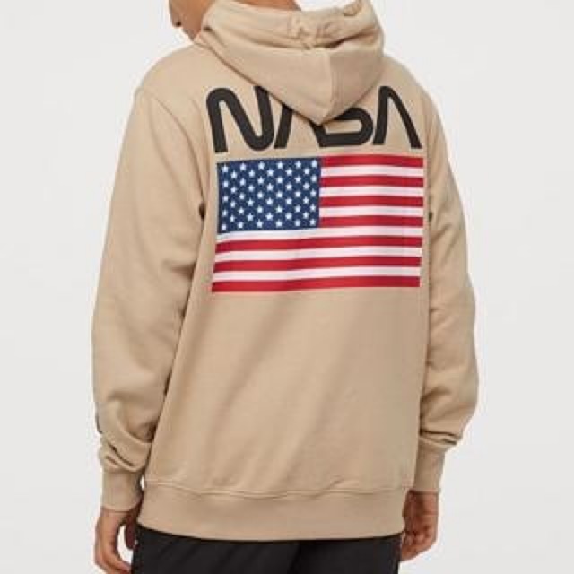 cream nasa hoodie