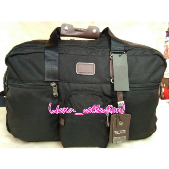 Tas tumi travel bag alpha bravo black