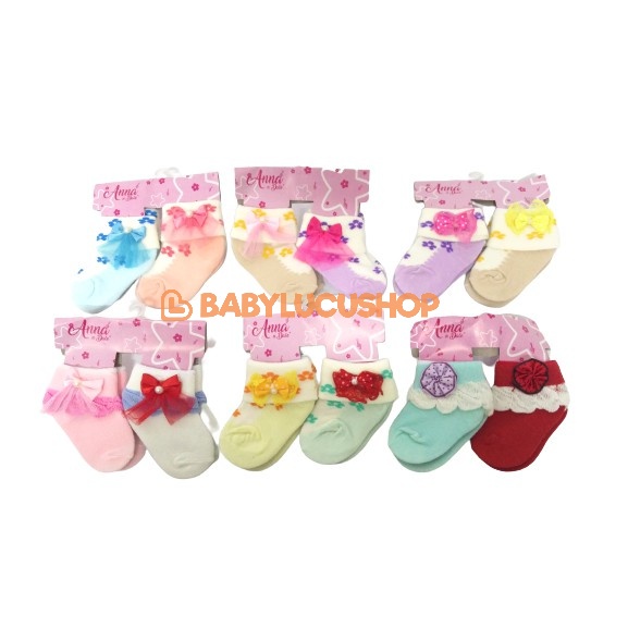 Kaos Kaki Baby Pita l Kaos Kaki Motif Isi 2