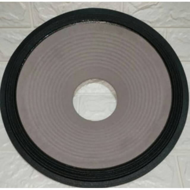 DAUN CONES KERTAS SPEAKER 15 INCHI LOBANG 4 INCHI ,TEBAL UTK JBL , BLACK SPIDER& UNIVERSAL ( KUALITA