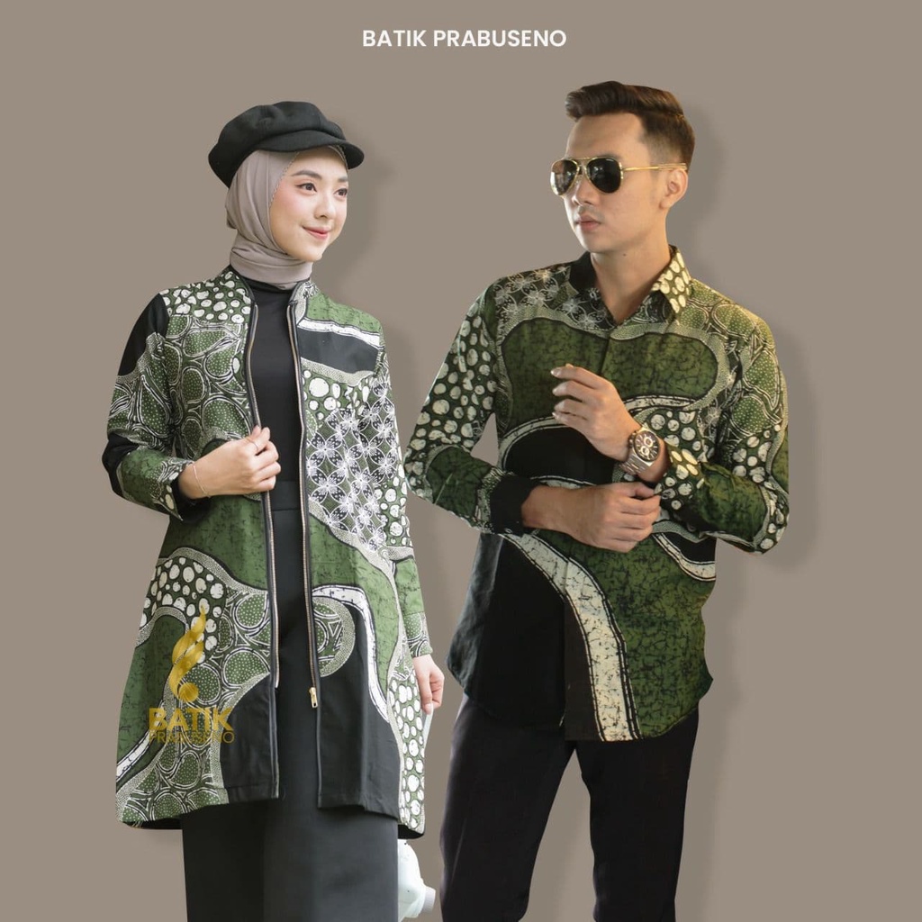 Widya Batik couple modern Murah Batik Wanita Batik Pria Prabuseno Terbaru Seragam