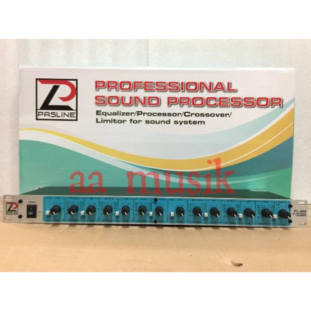 CROSSOVER AKTIVE PASLINE PL204 CROSSOVER 4 WAY PLUS SUBWOOFER