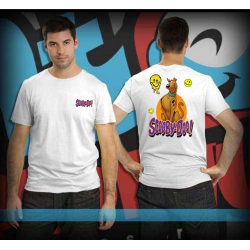 Kaos Print DTG Scooby Doo / Baju Distro Scooby Doo