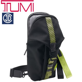 TUMI Tahoe Bozeman Stripe sling bag (Black-Bright Lemon