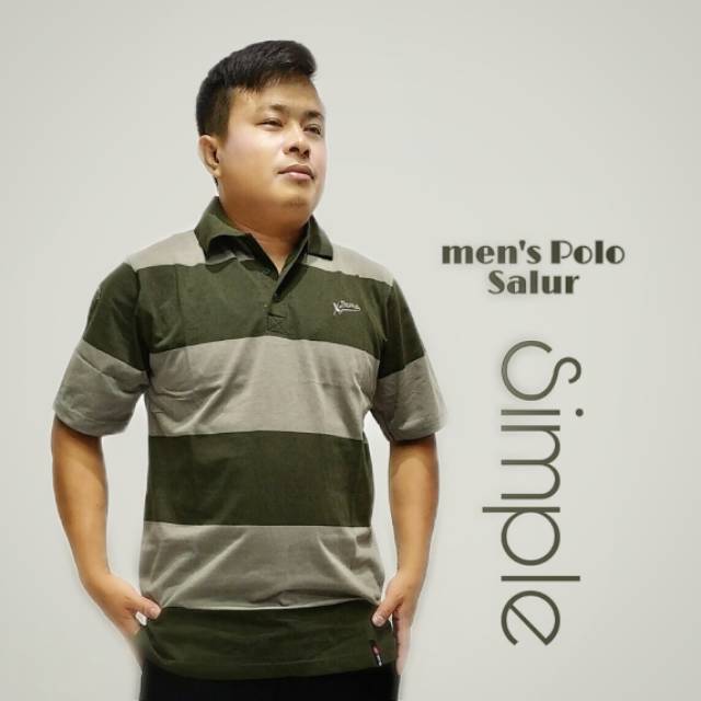 KAOS PRIA SALUR LENGAN PENDEK