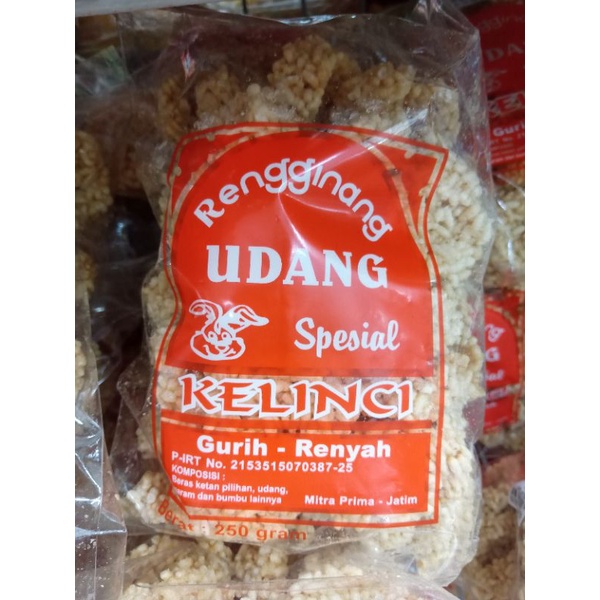 

Rengginang Udang Special Kelinci 250gr