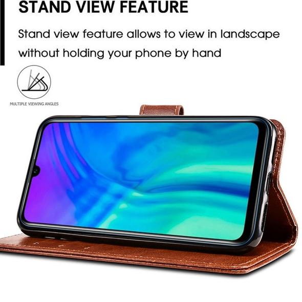 ㊔ LEATHER CASE FLIP UNTUK SAMSUNG GALAXY A03S - FLIP WALLET CASE KULIT SAMSUNG GALAXY A03S - CASING 