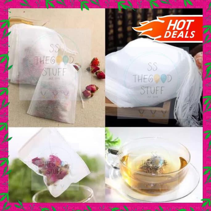 Paper Bag Tea 100 PCS/ Kantong Teh Celup / Filter Kertas Teh