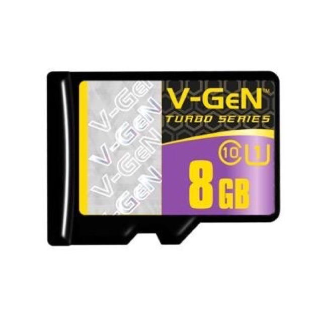 MEMORI CARD ORIGINAL V-GEN  SPEED 100MB/s CLASS10 8GB C10