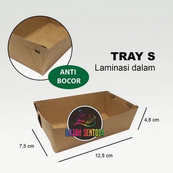 PAPER TRAY / FOOD TRAY / NAMPAN KERTAS S