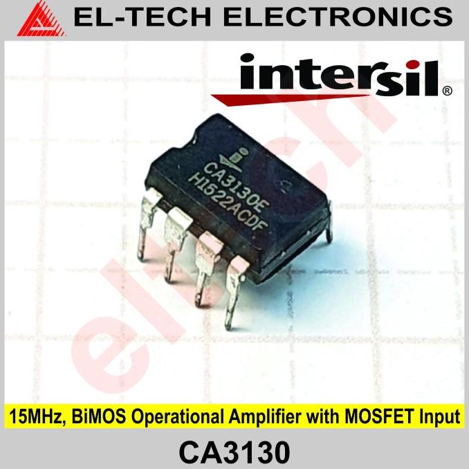 CA3130 CA 3130 15MHz, BiMOS Operational Amplifier with MOSFET Input elt3ch Diminati Banget
