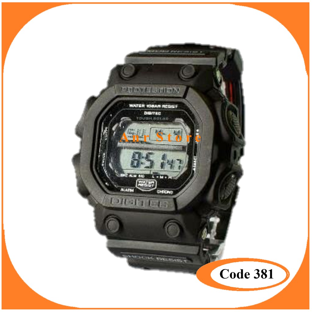 Tali Jam Digitec Monster / DG-2012 Rubber Strap Jam Tangan