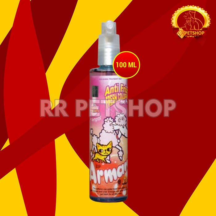 Parfum Kucing Armani Anti Frizz 100ml / Fresh Cologne Anti Frizz