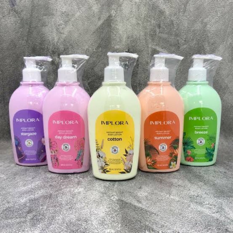 &lt;pn.ox&gt;❗️ADA HARGA GROSIR❗️implora handbody lotion 300 ml - Implora instant bright body lotion 300 ml