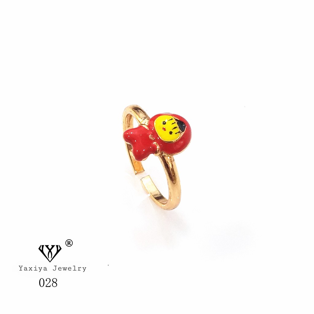 

Cincin Anak Marsha Perhiasan Lapis Emas 18K Yaxiya Jewelry 028