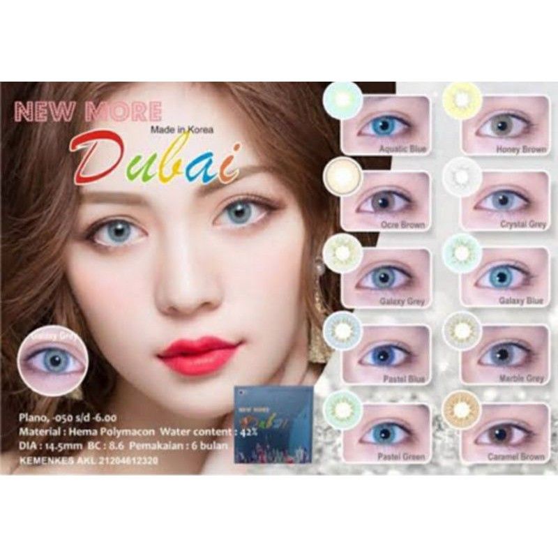 Softlens Dubai New More / Lensa Mata / Soflen / Soflens