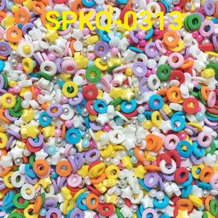 

SPKQ-0313 SPRINKLES SPRINKLE SPRINGKEL 250GR DONUT CONFETTI RAINBOW BEST SELLER