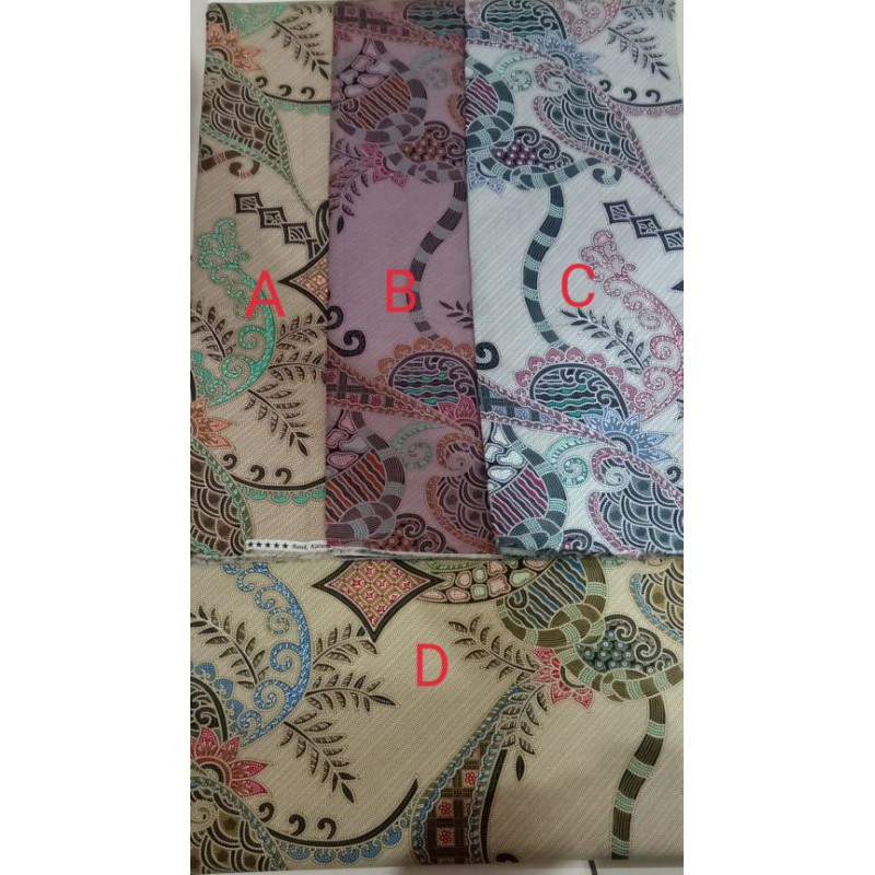 BAHAN BATIK KATUN PREMIUM 40S
