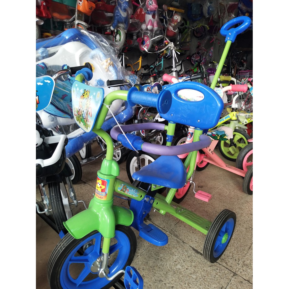 Sepeda roda tiga / sepeda anak bmx dorongan
