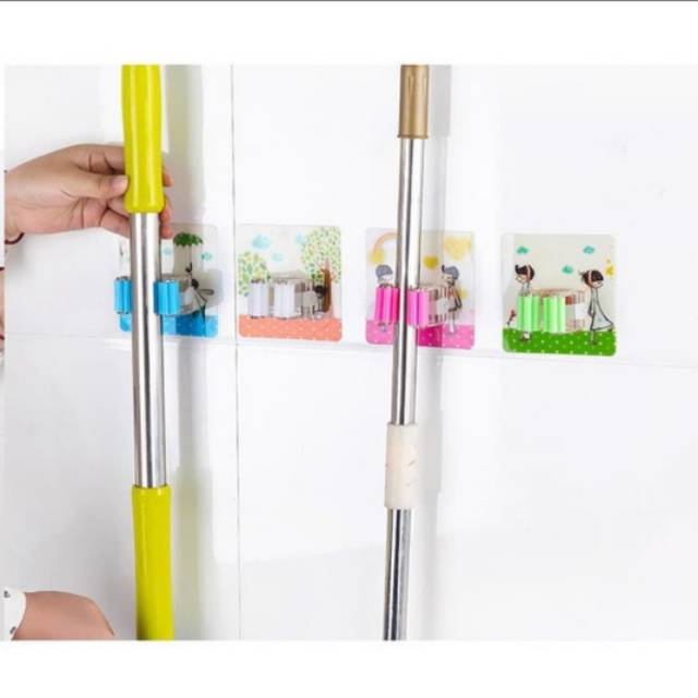 Produsen Single Mop Holder Gantungan Pel Gantungan Sapu Pel L83j1RUGnzV81