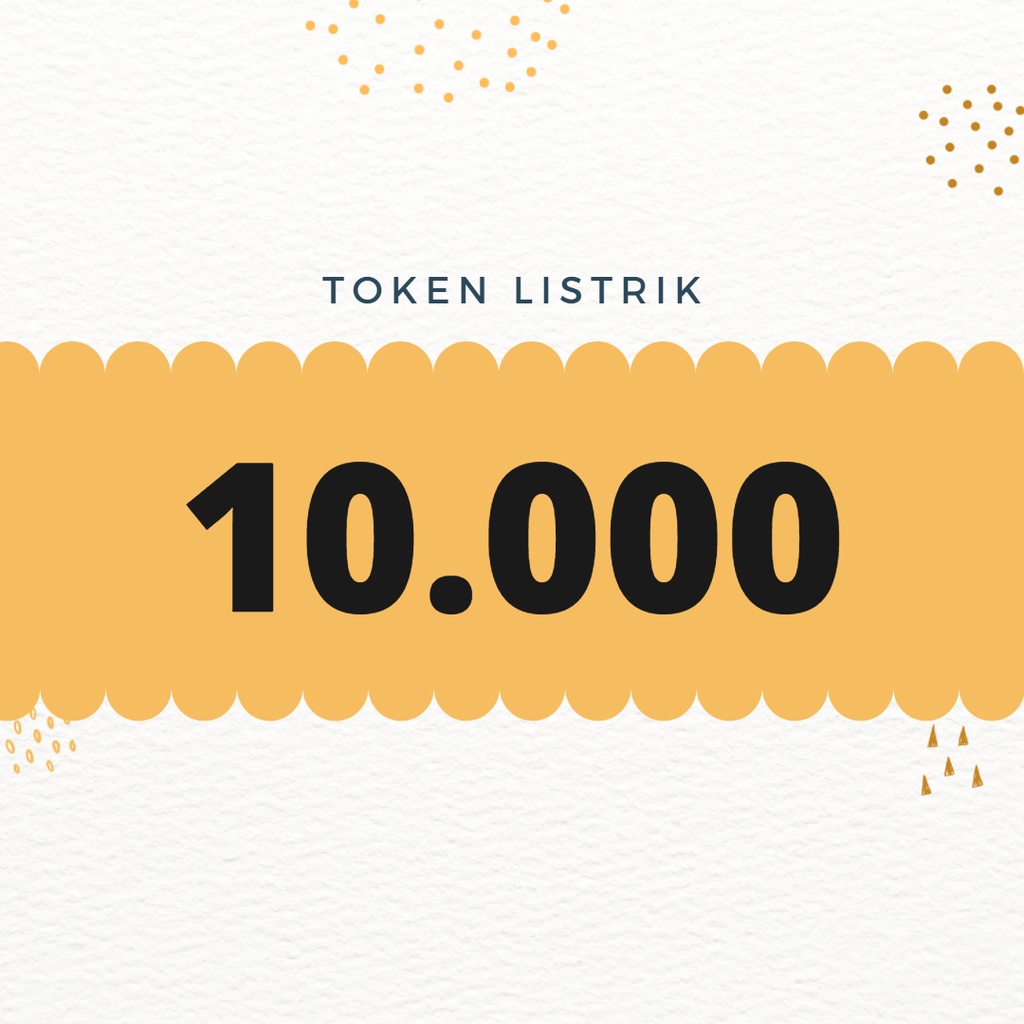 Token Listrik 10K