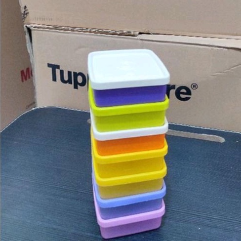 Tupperware Second Mini Square / bowl mpasi 125 ml/ Petit square / midget