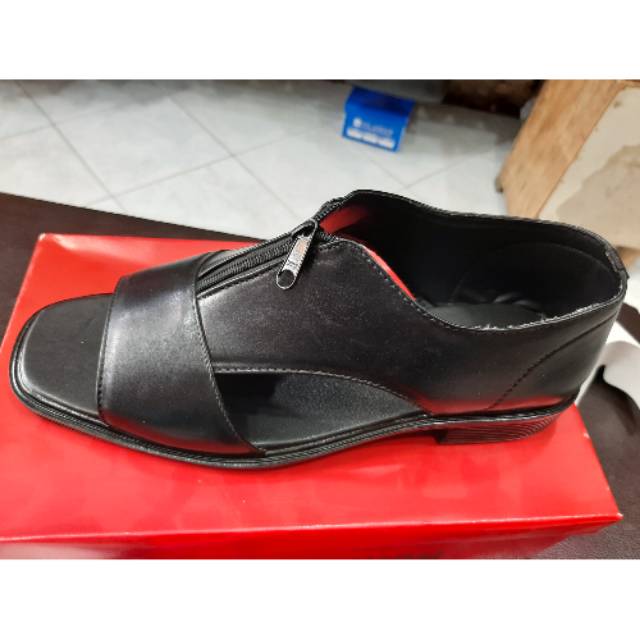 Sepatu sendal kulit sepatu knip