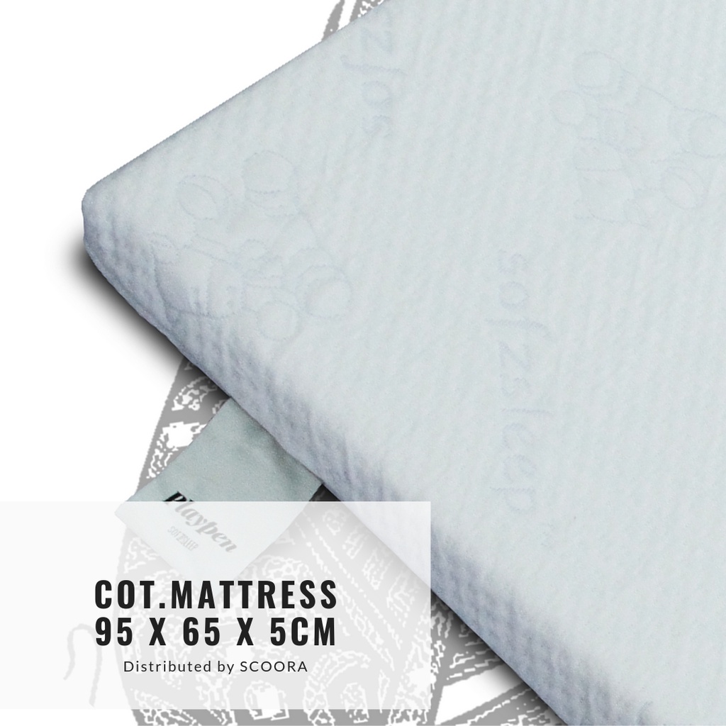 Sofzsleep Baby Cot Mattress Matras Tidur Bayi 95cm x 65cm x 5 cm