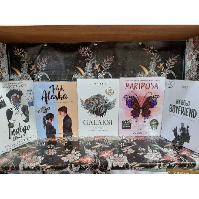 5 PAKET NOVEL WATTPAD INDIGO STORIES TELUK ALASKA GALAKSI