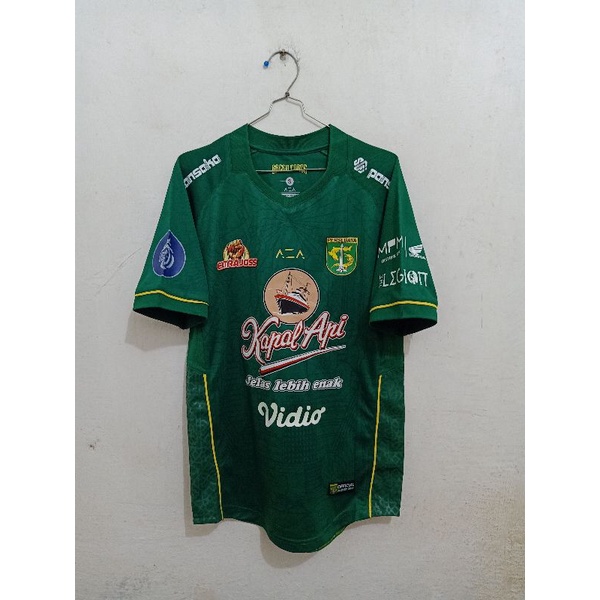 Jersey Persebaya Surabaya Home BRI Liga 1 2021 Original MATCH PREPARED