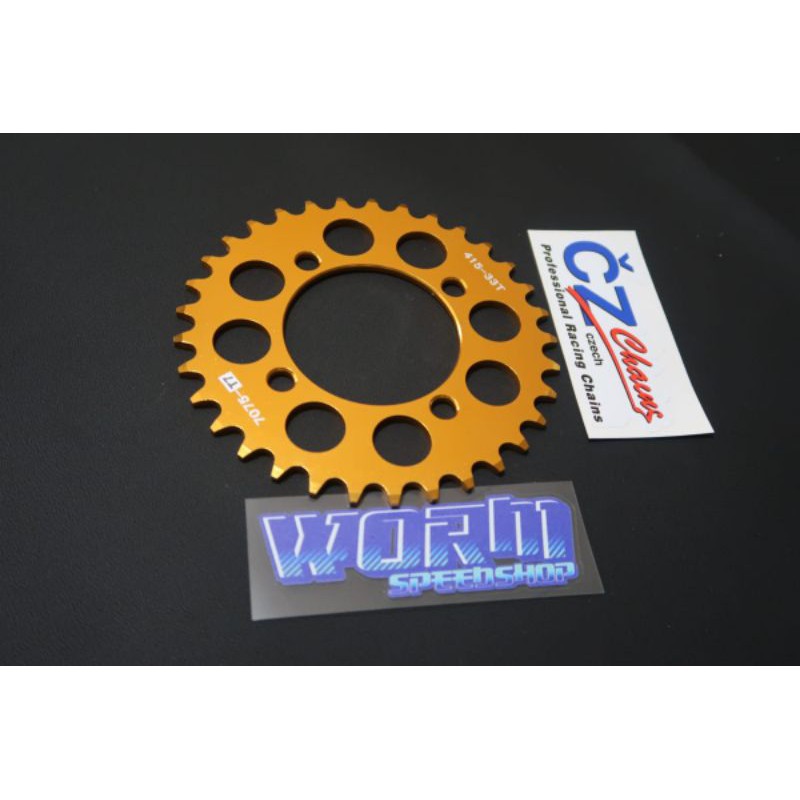 Gear Belakang Bahan Almunium Yamaha Ukuran 415 30 31 32 33