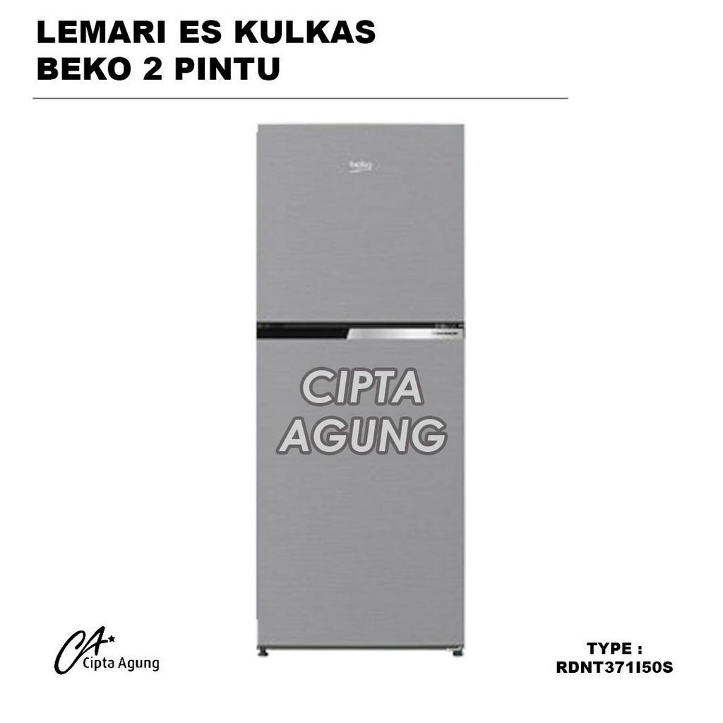 KULKAS 2 PINTU 371 L BEKO RDNT 371I50S RDNT371I50S RDNT-371I50S [BDG]