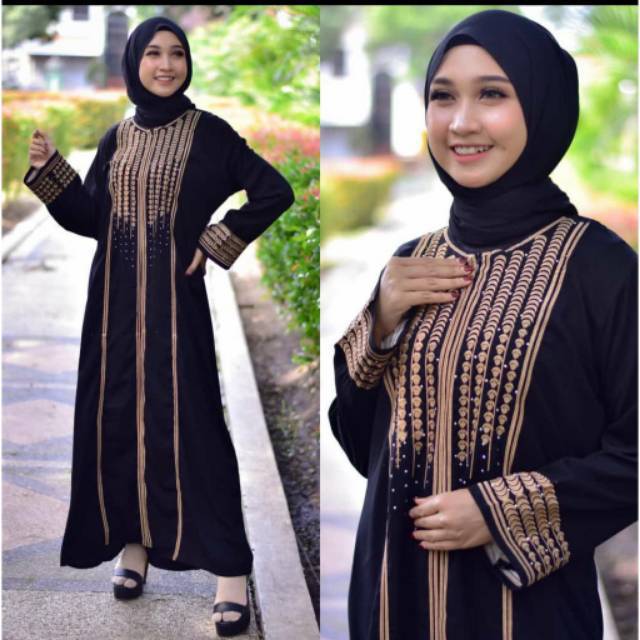 Abaya bordir busui gamar