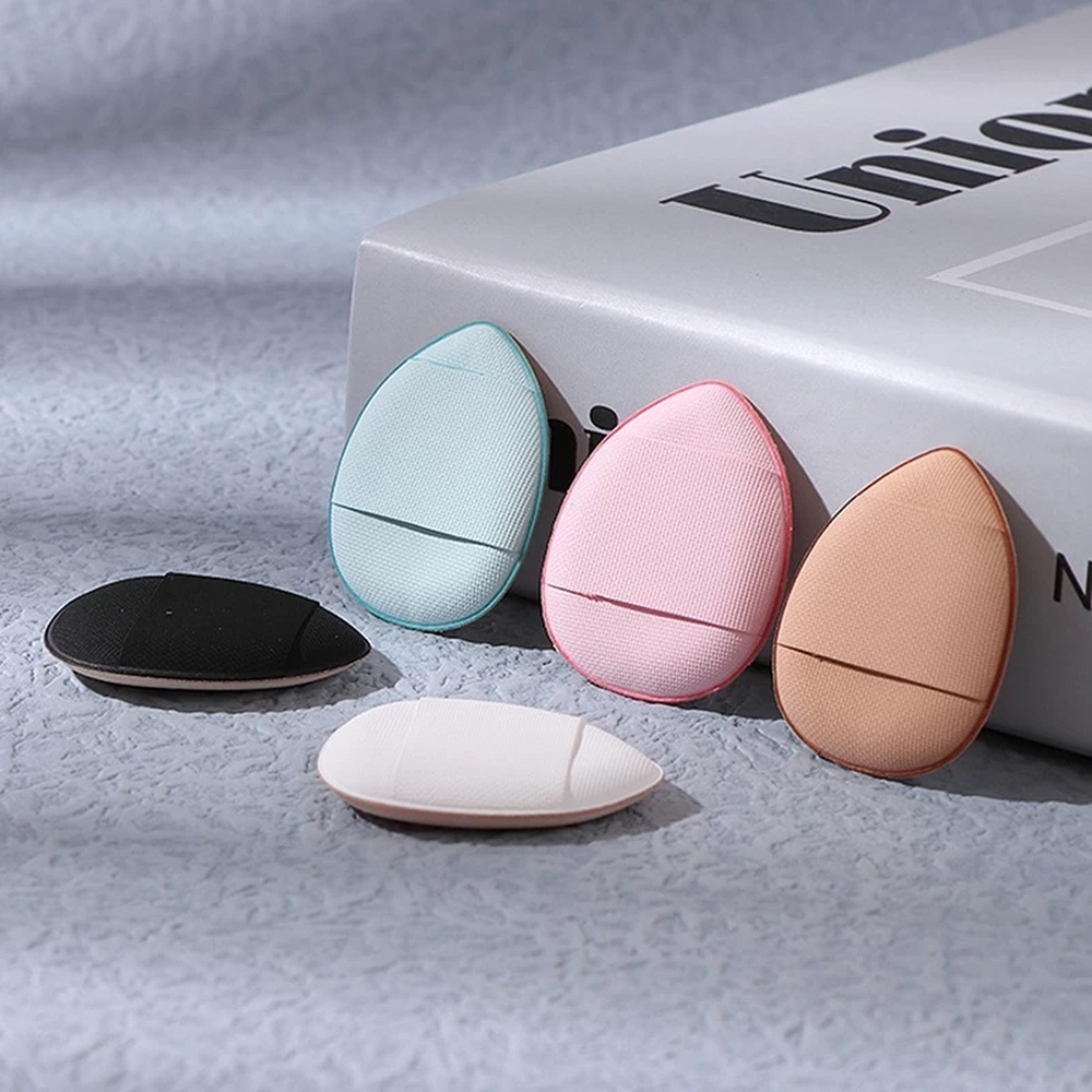 Mini Size Finger Puff Set Makeup Sponge Concealer Foundation Detail Puff Profesional Alat Bantal Kosmetik Puff Makeup