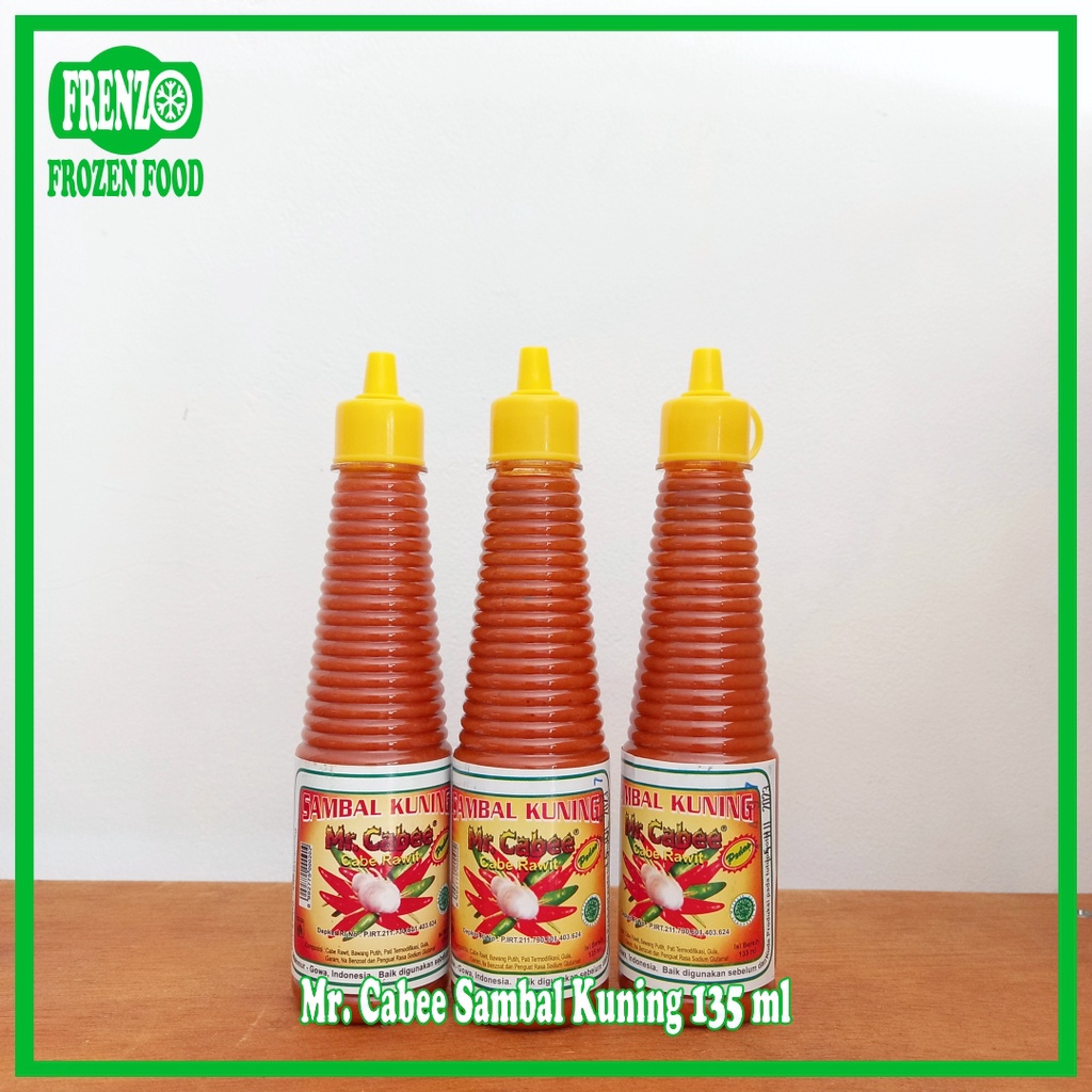 

Mr Cabee Sambal kuning 135 ml