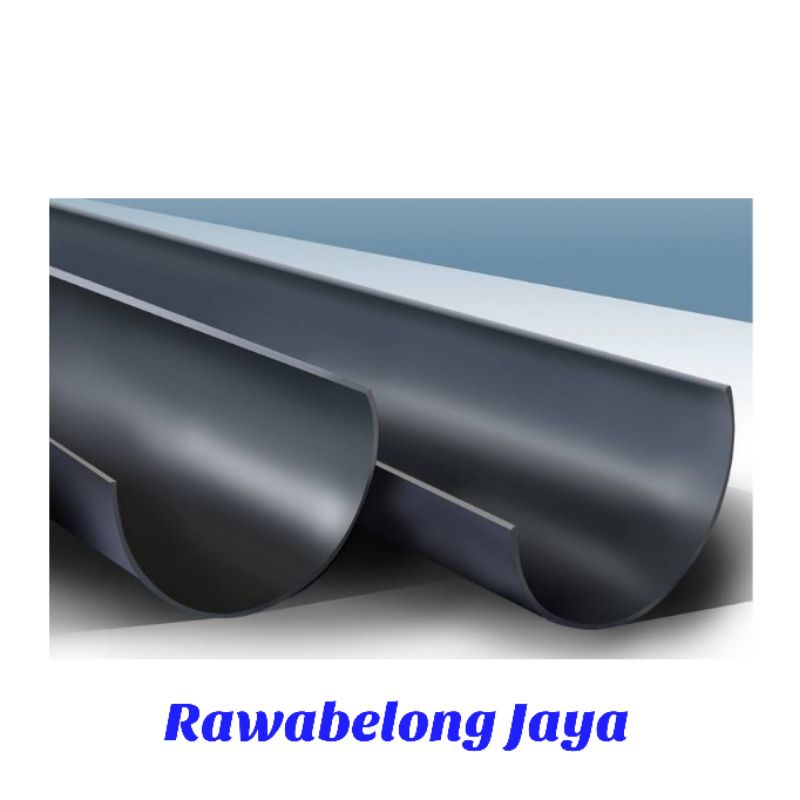 PVC TALANG AIR ½ LINGKARAN