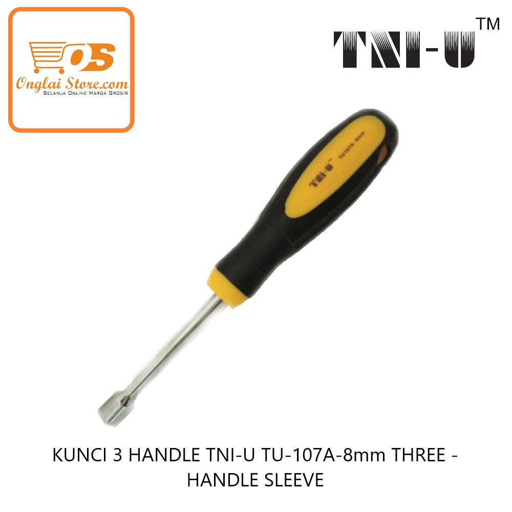 KUNCI 3 HANDLE TNI-U TU- 107A-8MM   THREE - HANDLE SLEEVE  (HARGA SPESIAL)