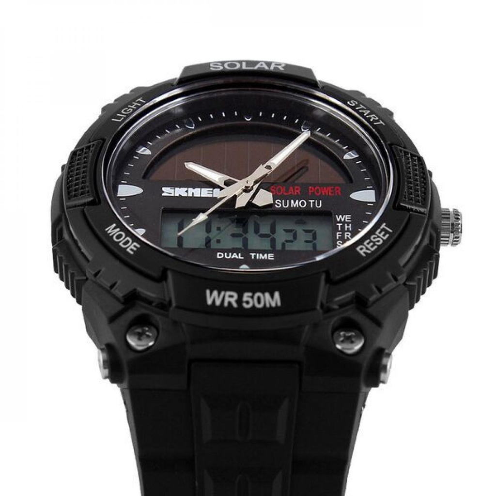 SKMEI Jam Tangan Solar Digital Analog Pria - AD1049E