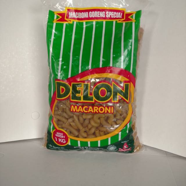 

Makaroni mentah delon hijau mekar 1kg