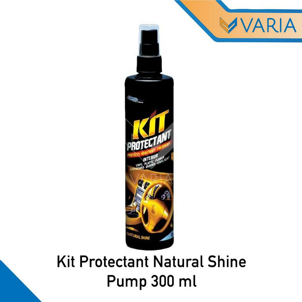 Kit Vinyl Protectant Natural Shine Pump 300 ml Pengkilap Interior