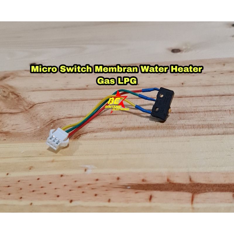 Micro Switch Membran Diaghpram Pressure Sensor Water Heater Gas LPG Kabel 3 WARNA