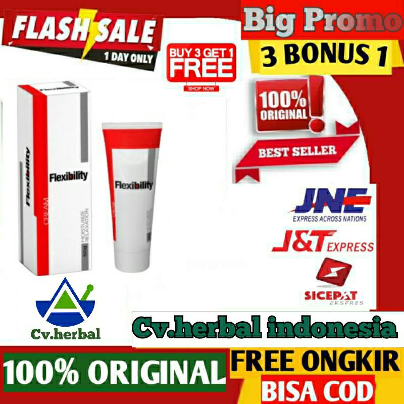 Flexibility Asli 100 % Original Cream Flexibility Atasi Sendi Bermasalah Secara Alami Berkualitas
