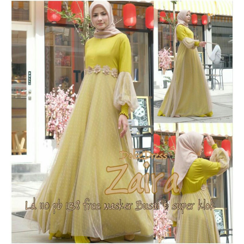 DASTER ARAB DOLCE ZAIRA BY DOLCE DRESS ORI